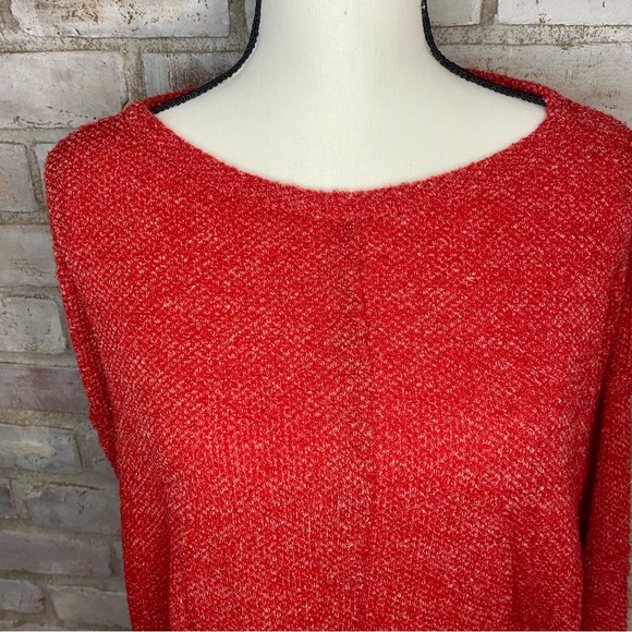 Ces Femme Red Balloon Sleeve Sweater - Picture 4 of 7